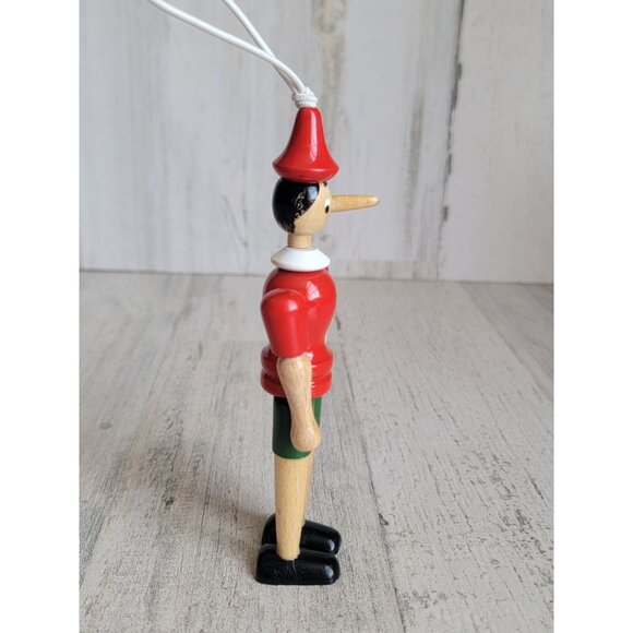 Pinocchio adjustable ornament toy jointed doll figure - Picture 6 of 7